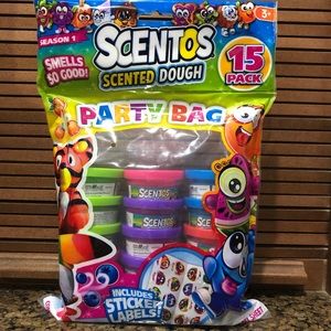 Scentos Scented Dough pack of 15 w/Stickers